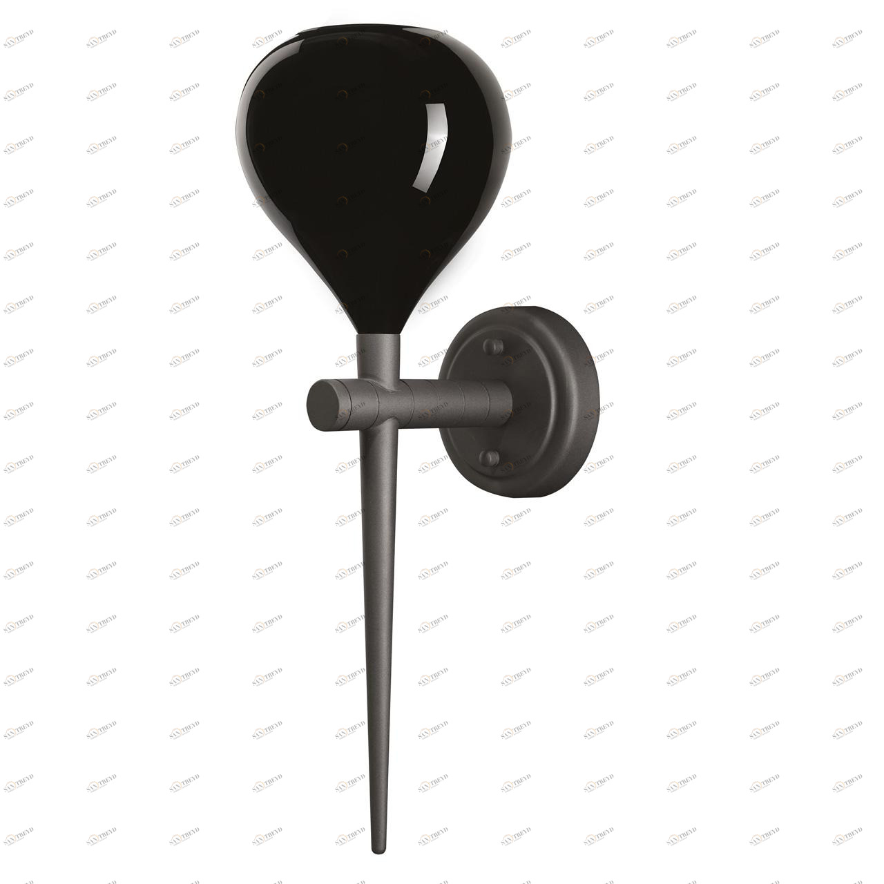 Бра Lightstar Forma 808657 LIGHTSTAR ОРИГИНАЛЬНЫЕ, ФАКЕЛ 078376 Черный 