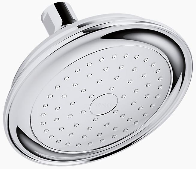 KOHLER Однофункциональная насадка для душа Artifacts 2,5 галлона в минуту с технологией всасывания воздуха Katalyst K-72773-CP  - Вид №1