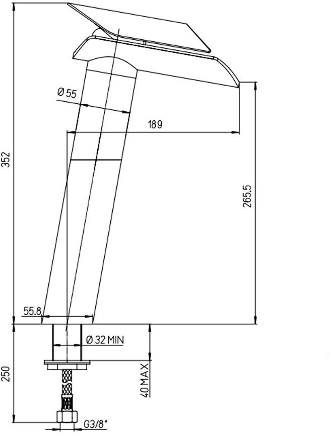 Paini Morgana 73PW579LZKM смеситель для кухни - Вид №1