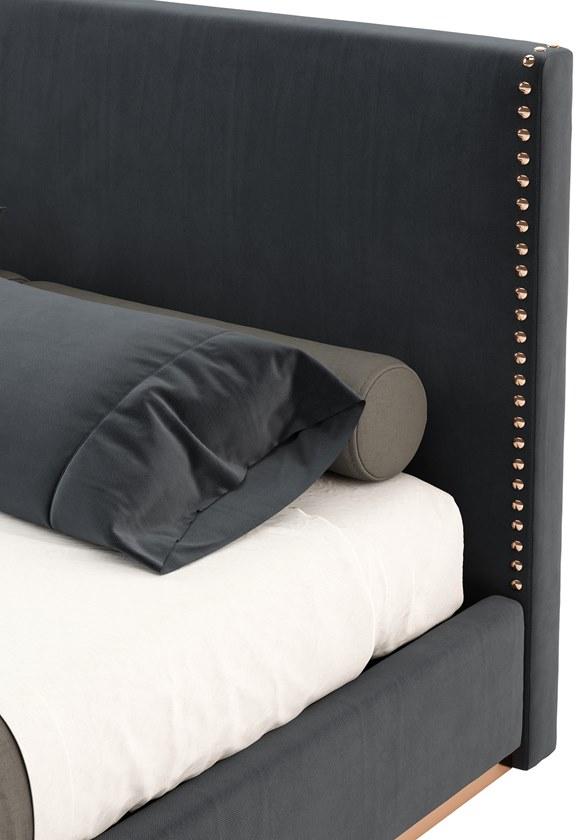 Laskasas Кровать из мягкой ткани с высоким изголовьем Marlon Lk1133  - Вид №4