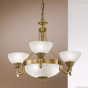 Orion LU 1689/3+3 bronze люстра подвесная