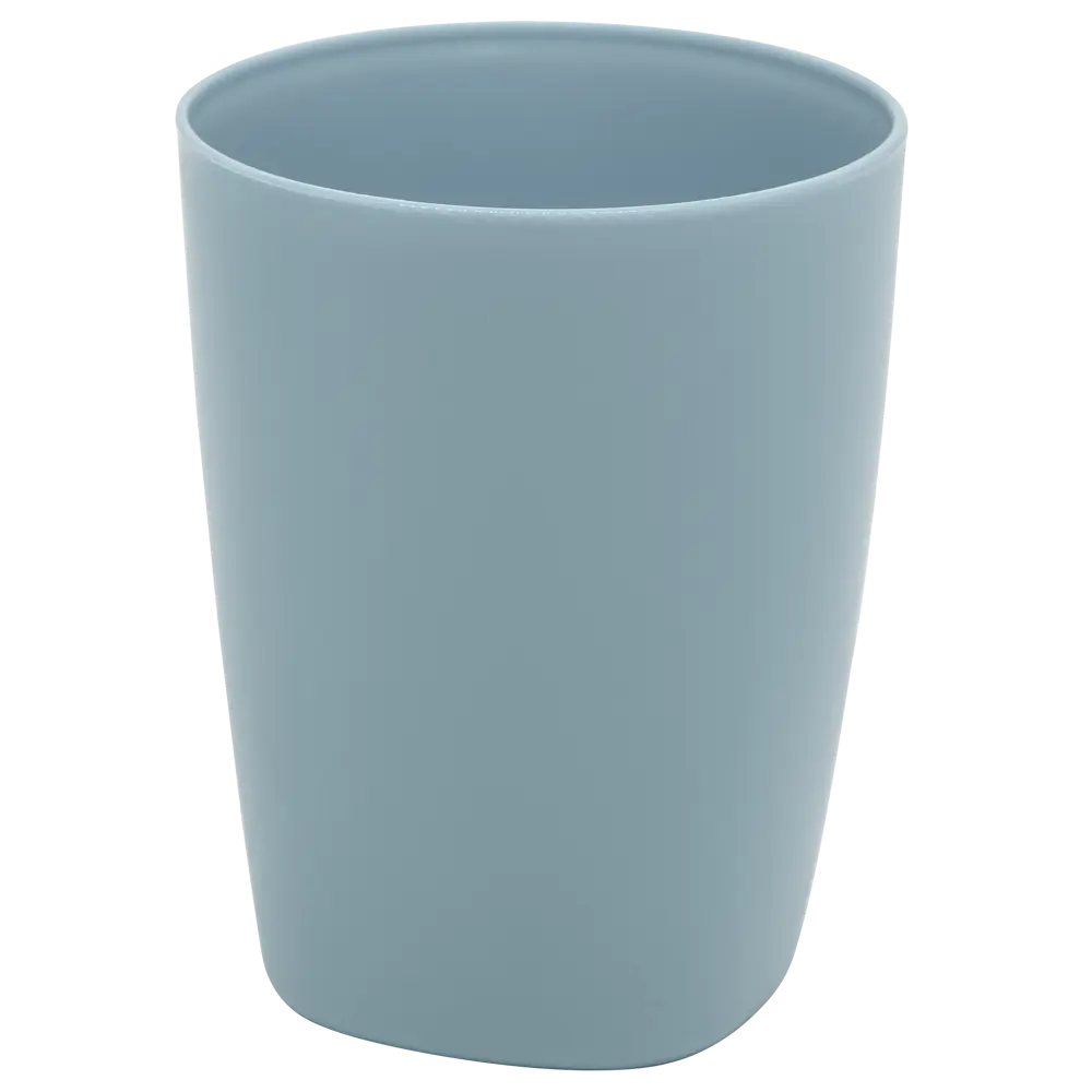 Стакан для зубных щеток Berossi Aqua LM пластик цвет голубой шторм 85500139 STLM-2052773
