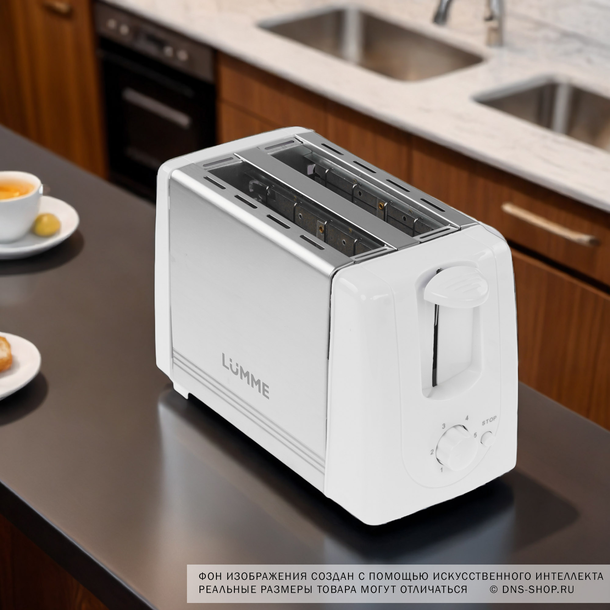 9033597 Тостер LUMME LU-1201 белый STDN-0111933 - Вид №8