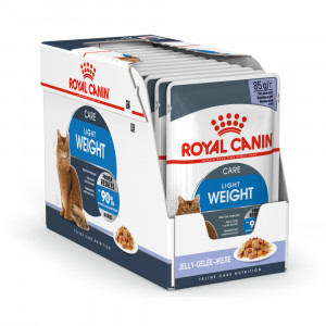 ПР0025183*12 Корм для кошек Ultra Light для кошек, склонных к полноте, в желе конс. 85г (упаковка - 12 шт) ROYAL CANIN