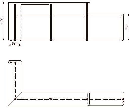 Glimakra of Sweden Ресепшн для офиса из дерева Europo sun-id-1458289 - Вид №4