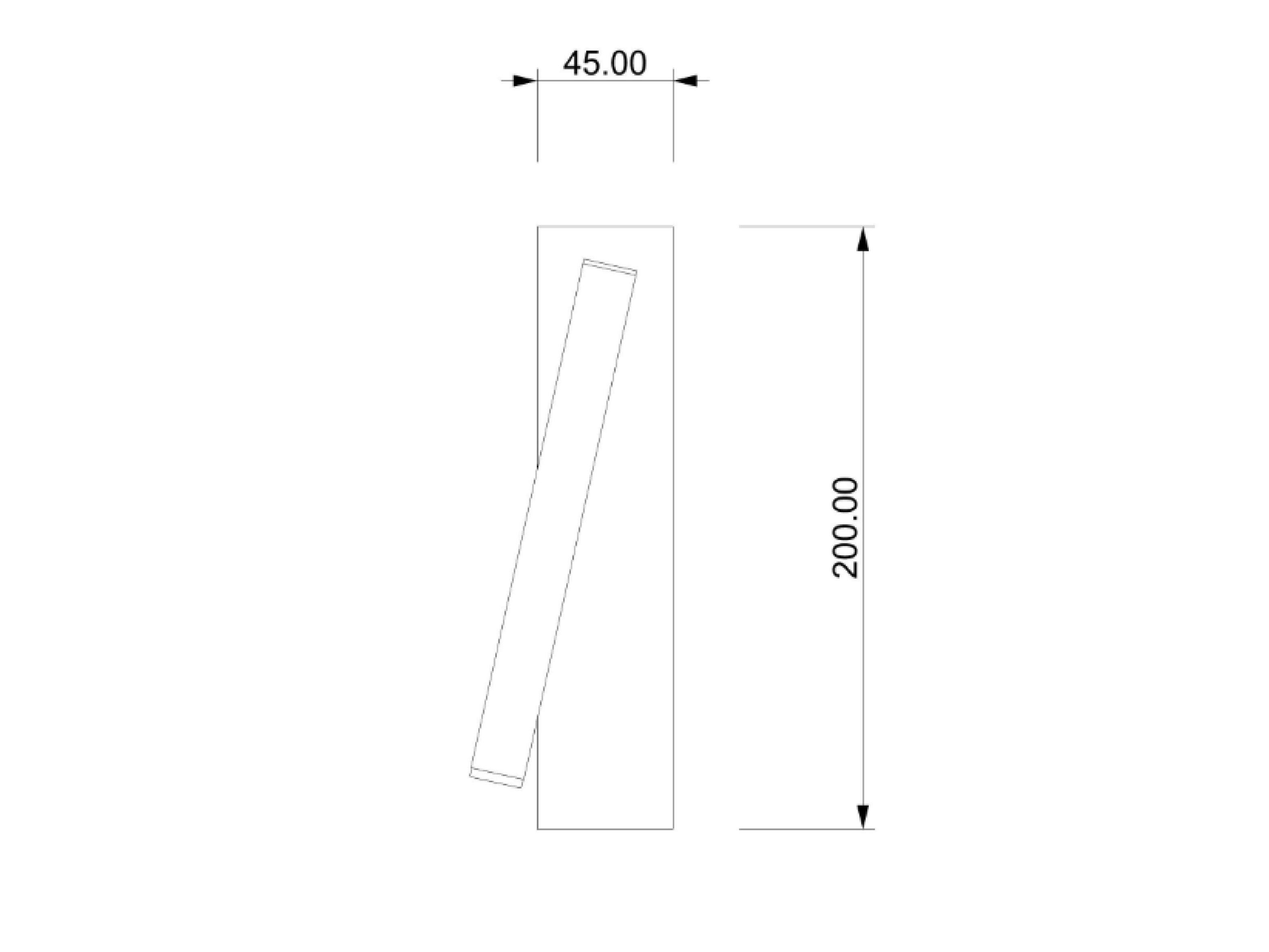 Регулируемая металлическая светодиодная лампа для чтения Lampex Italiana ZARA ARCH-00032968 - Вид №2