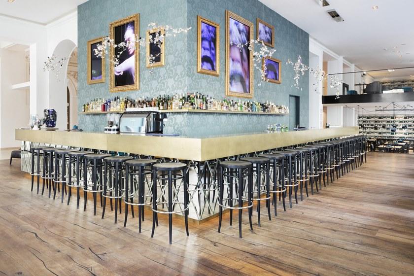 Thonet Высокий табурет с мягким сиденьем 204 sun-id-1437203 - Вид №3