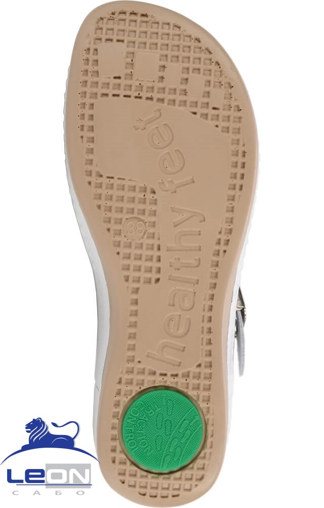 61967 Сабо "Leon" женские белые LEON  Медицинская обувь  размер 37  - Вид №4