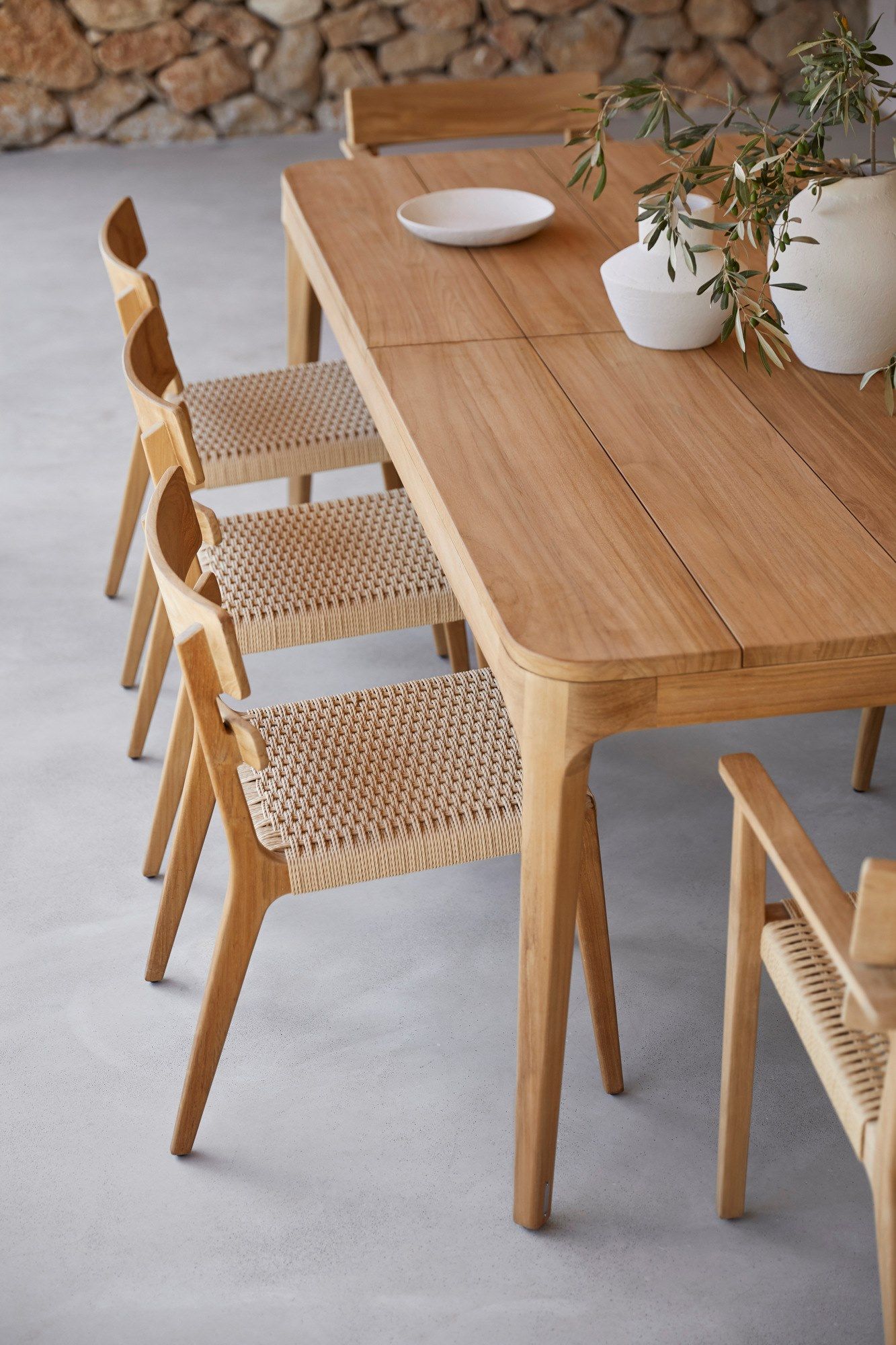 Стул для сада из тикового дерева POINT Paralel ARCH-00045370 - Вид №1