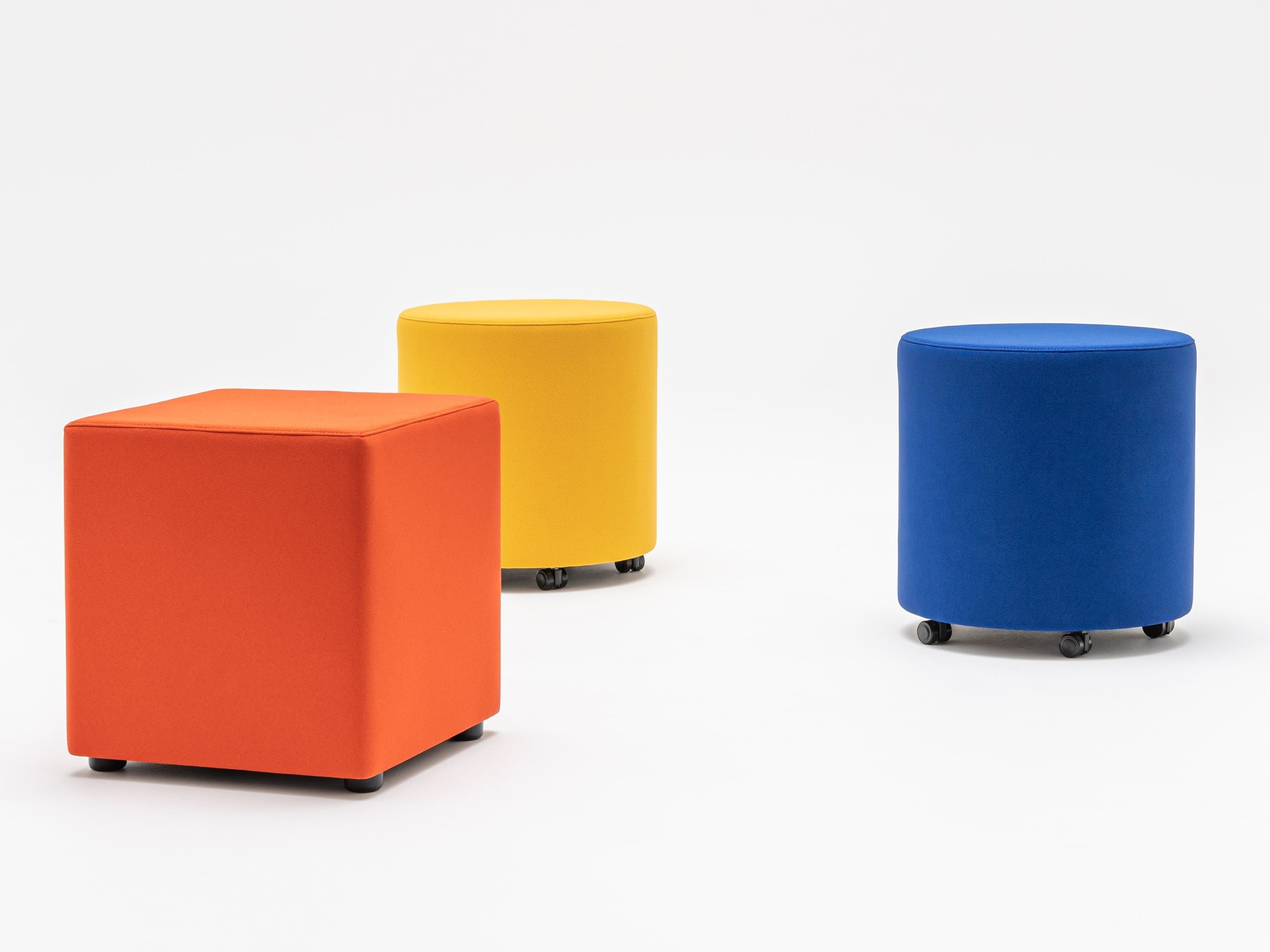 Квадратный пуф из ткани MDD Mix ARCH-00052604 - Вид №7