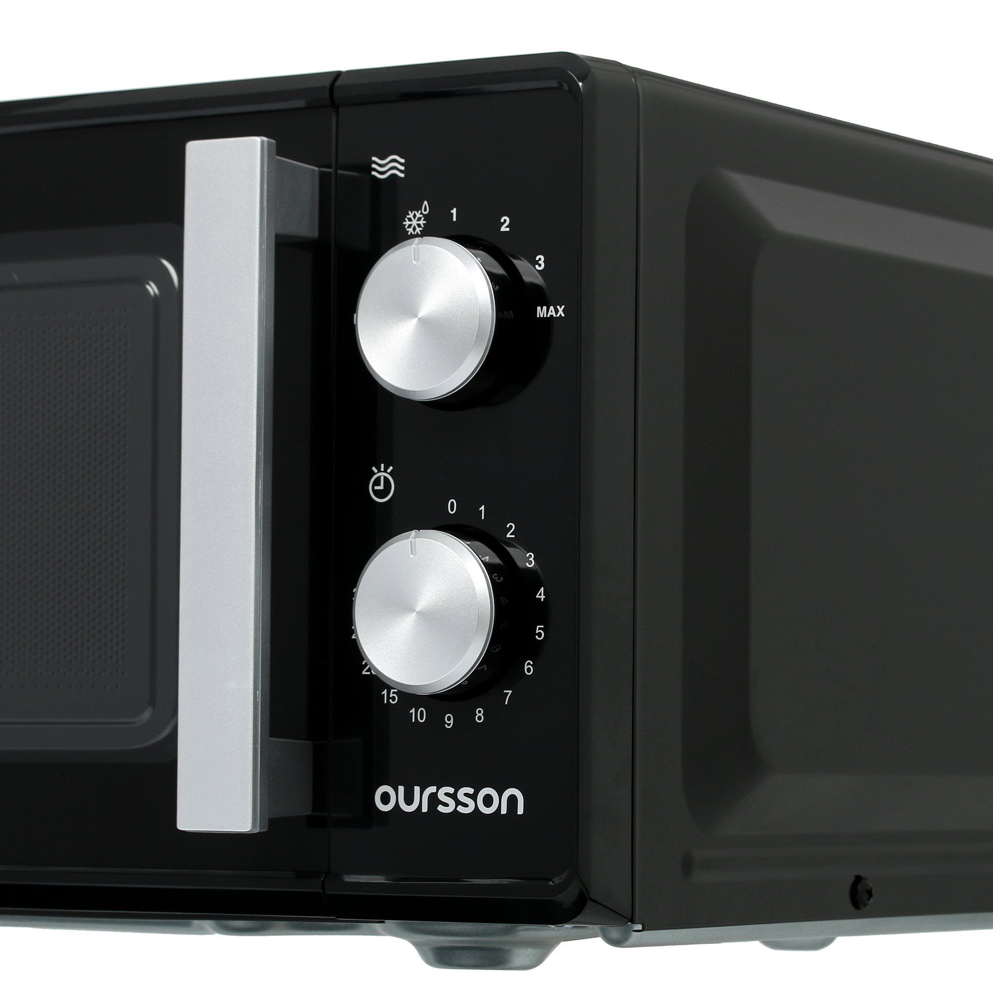 9930355 Микроволновая печь Oursson MM1702/BL черный STDN-0087527 - Вид №3