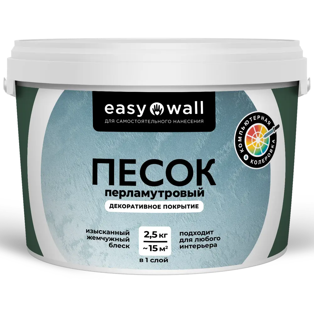 Декоративная перламутровая краска BAYRAMIX для интерьера 2.5 л 89416932 STLM-1573105