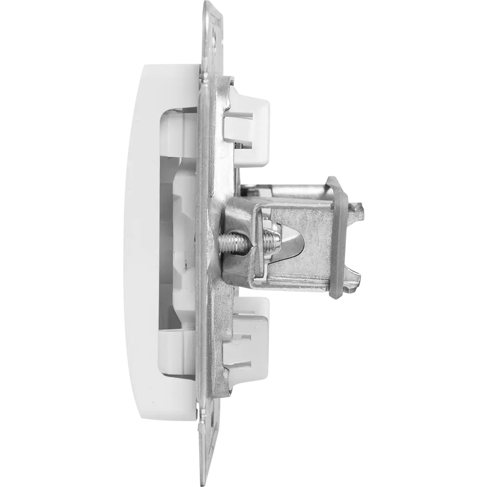 Розетка телевизионная встраиваемая Systeme Electric Glossa цвет молочный STLM-2147698 - Вид №2