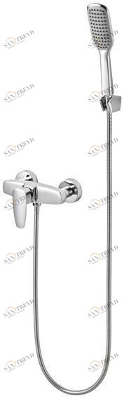 JUSTIME Смеситель для душа из хромированной латуни с ручным душем Pan ii 6779-93-81cp