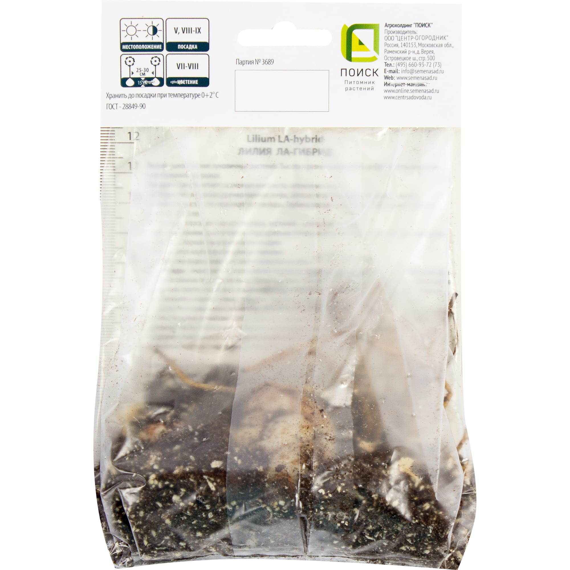 82319579 Лилия ЛА-гибрид «Свит Дзаника», размер луковицы 14/16 Santreyd  - Вид №1