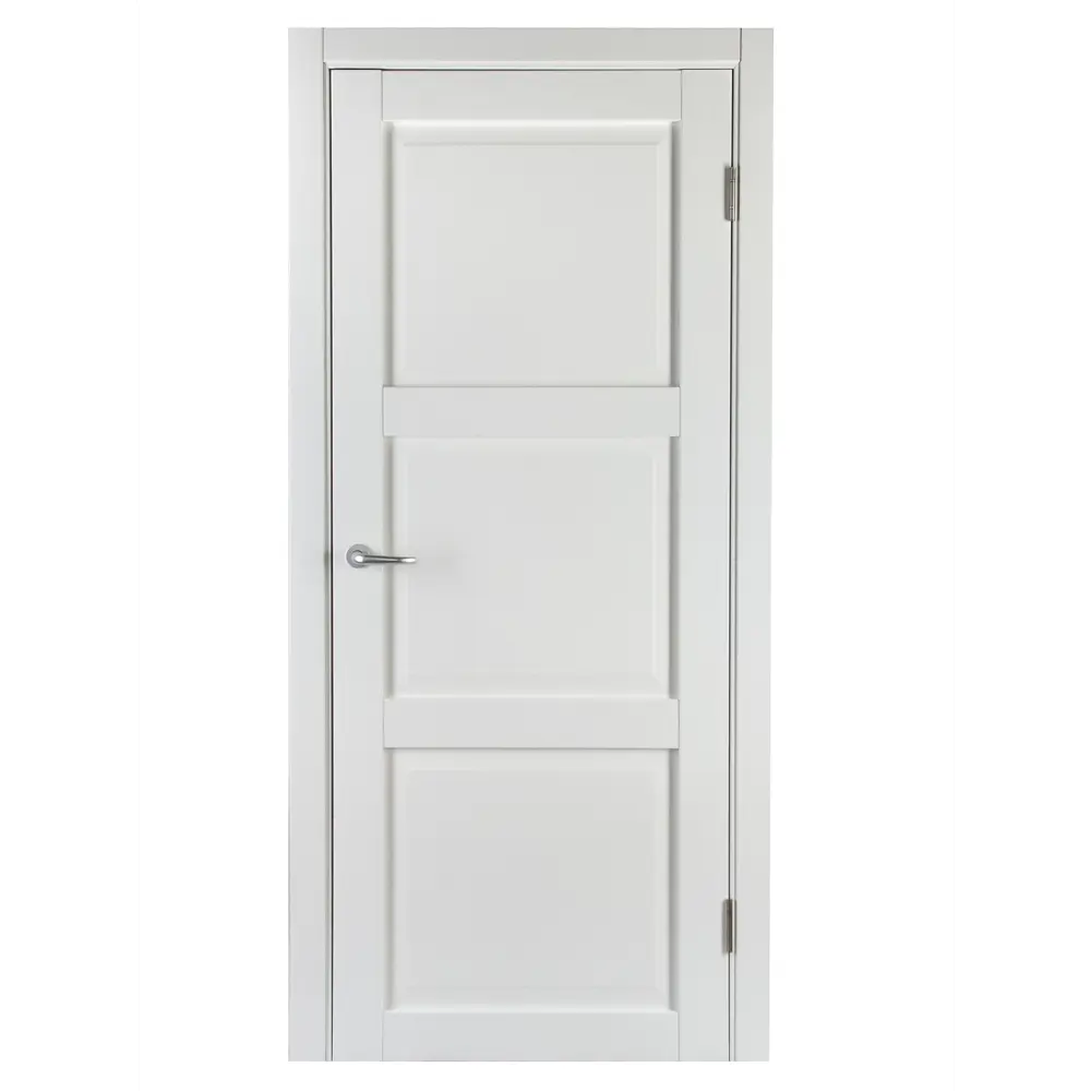 Комплект двери Адажио глухая 60x200 см Hardflex белый без доборов МАРИО РИОЛИ STLM-2151908