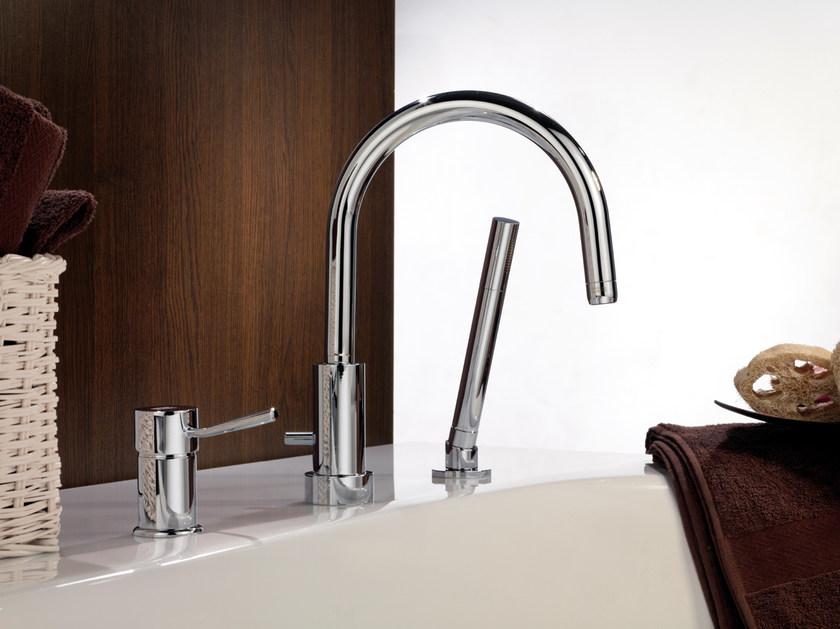 Remer Rubinetterie Смеситель для ванны с переключателем Minimal N 07 - Вид №1