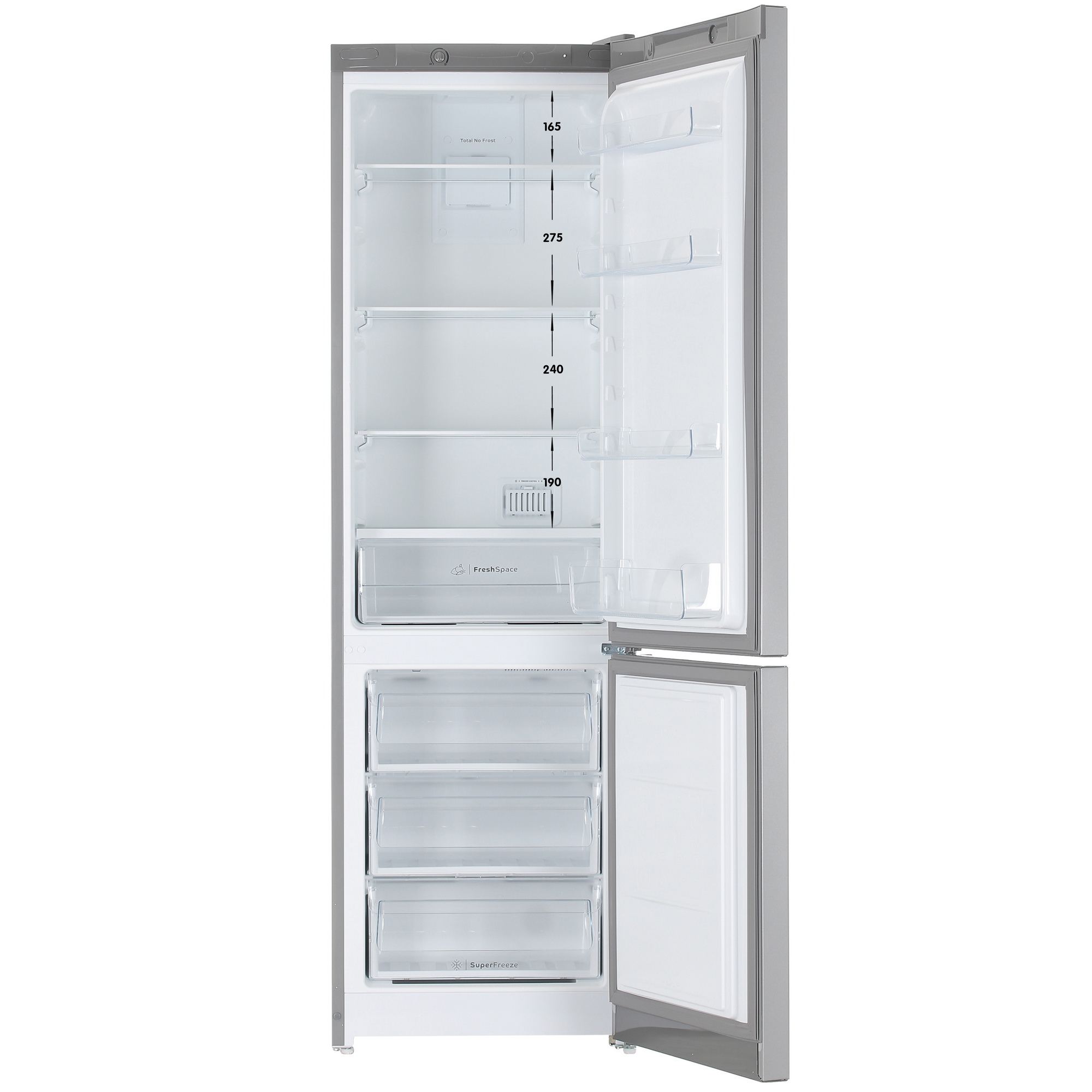 9941814 Холодильник с морозильником   Indesit ITS 4200 S серебристый STDN-0009416 - Вид №1