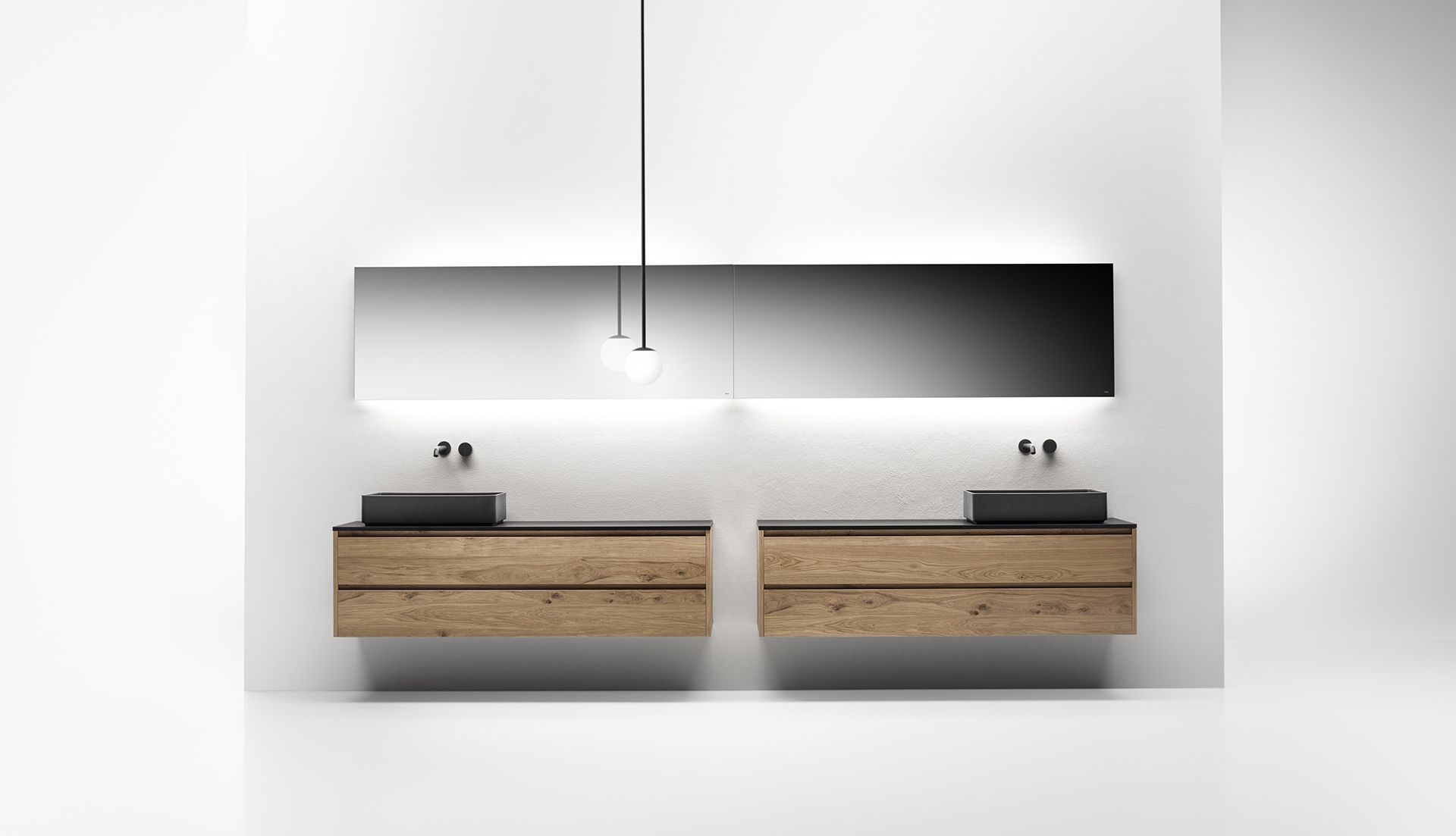 Подвесной шкаф для умывальника с выдвижными ящиками Falper ViaVeneto ARCH-00028573 - Вид №2