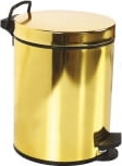 Педаль для мусора (12 л) - золото / ST17712G