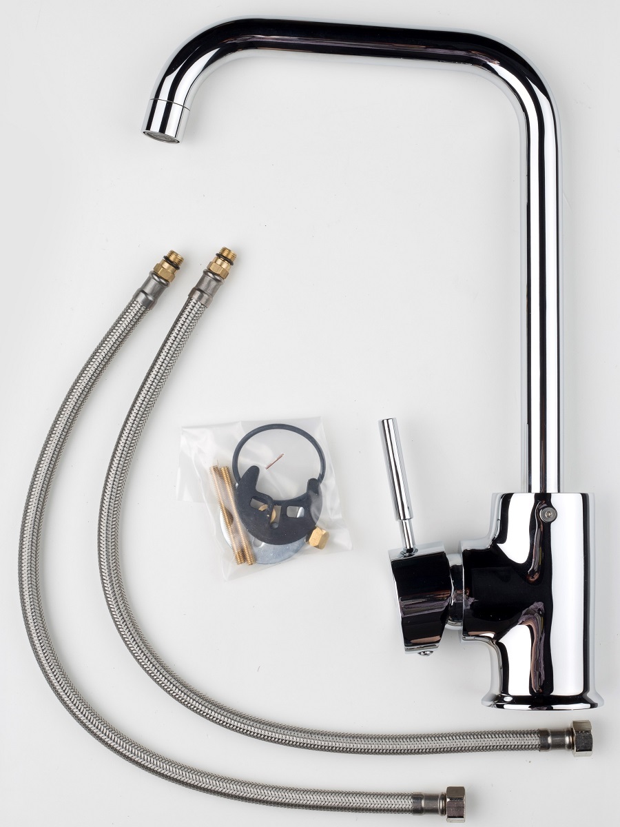 Смеситель для кухни Navako Spirit Plus хром NAVAKO 14015 - Вид №3