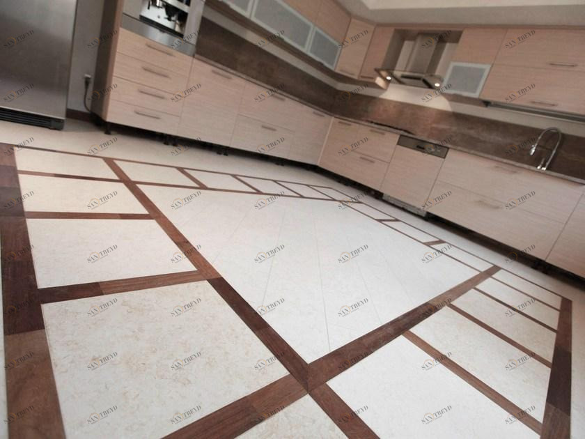 RAMA 1956 Напольная / настенная плитка из натурального камня и дерева Giochi d'autore sun-id-1374719