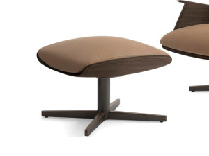 Кожаная спицевая поворотная подставка для ног