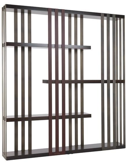 ETRO Home Interiors Открытый книжный шкаф из дерева и металла Klee E.kle.541.a - Вид №1