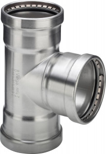 Viega Тройник Sanpress Inox XL 2318XL (483098)