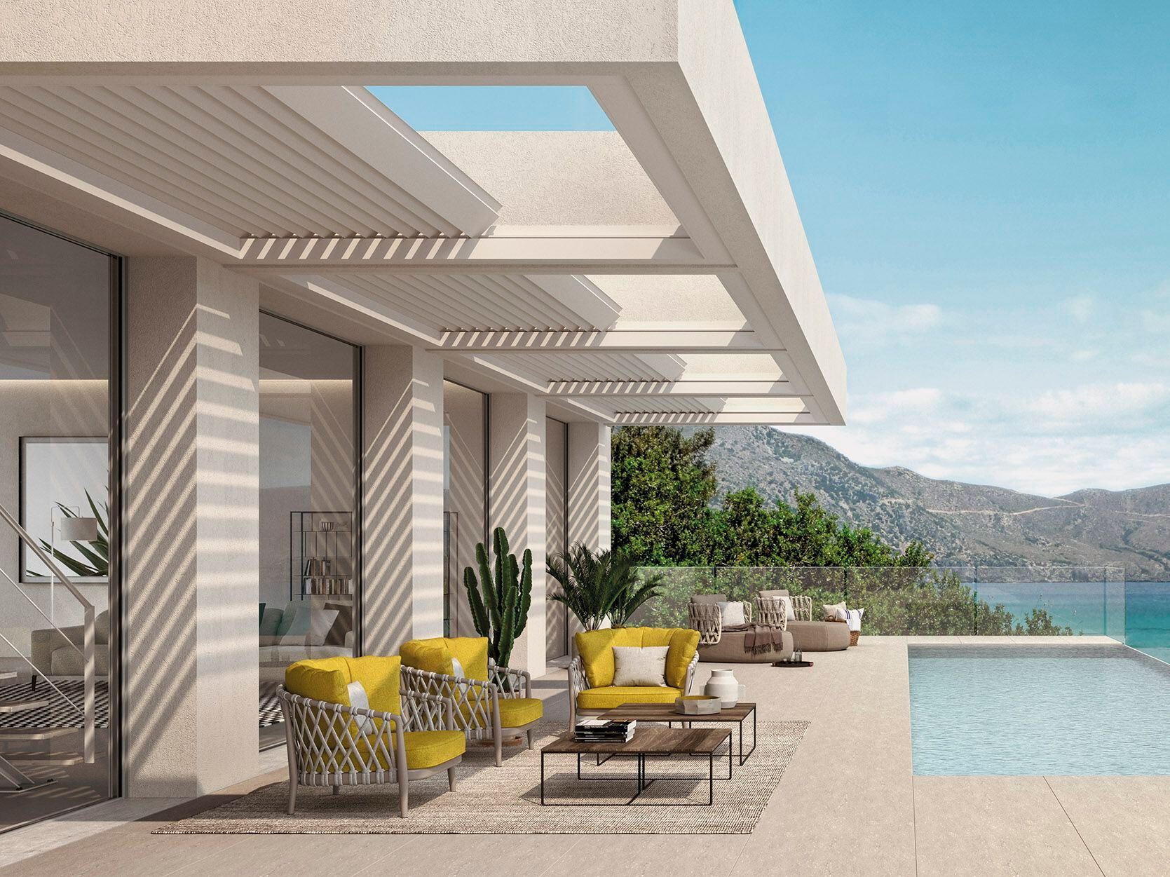 Пергола с раздвижной крышкой Pratic Brera ARCH-00116161