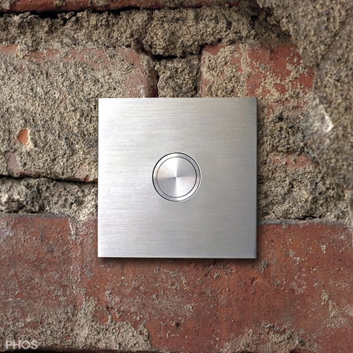 KK75 Квадратный дверной звонок PHOS 