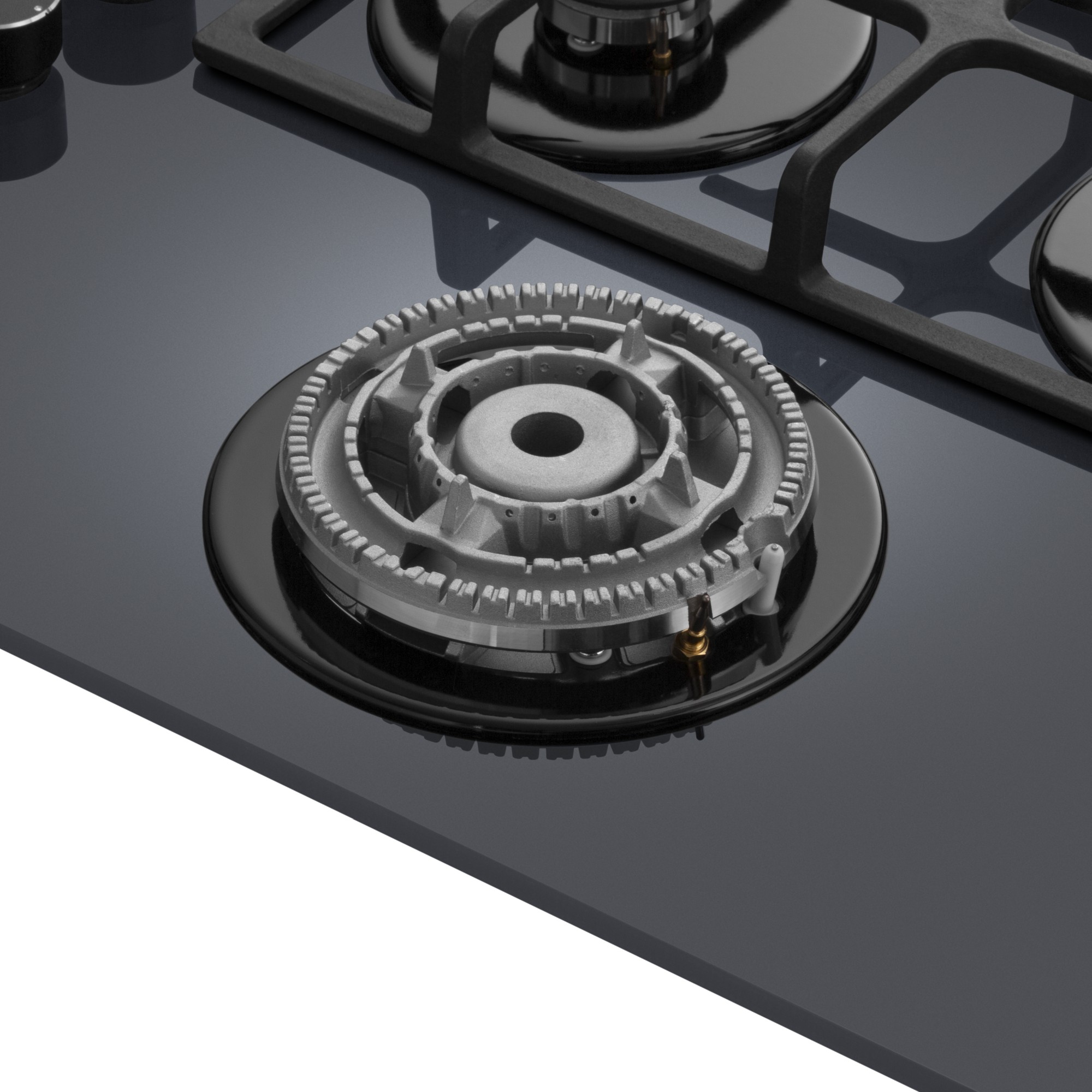 9202537 Газовая варочная поверхность Meferi MGH604GR GLASS ULTRA STDN-0064788 - Вид №7