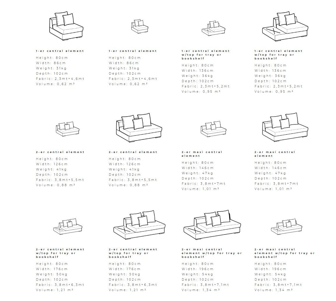 Угловой диван из ткани Ditre Italia LOMAN ARCH-00118789 - Вид №10
