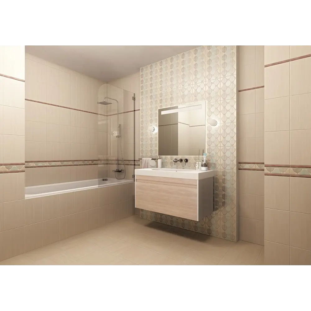 Бордюр Хельга «Листья», 20х5.7 см 81967053 STLM-2173408 Kerama Marazzi  - Вид №3
