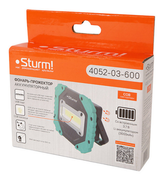 Фонарь Sturm! 4052-03-600 9112591 STDN-0149546 - Вид №8
