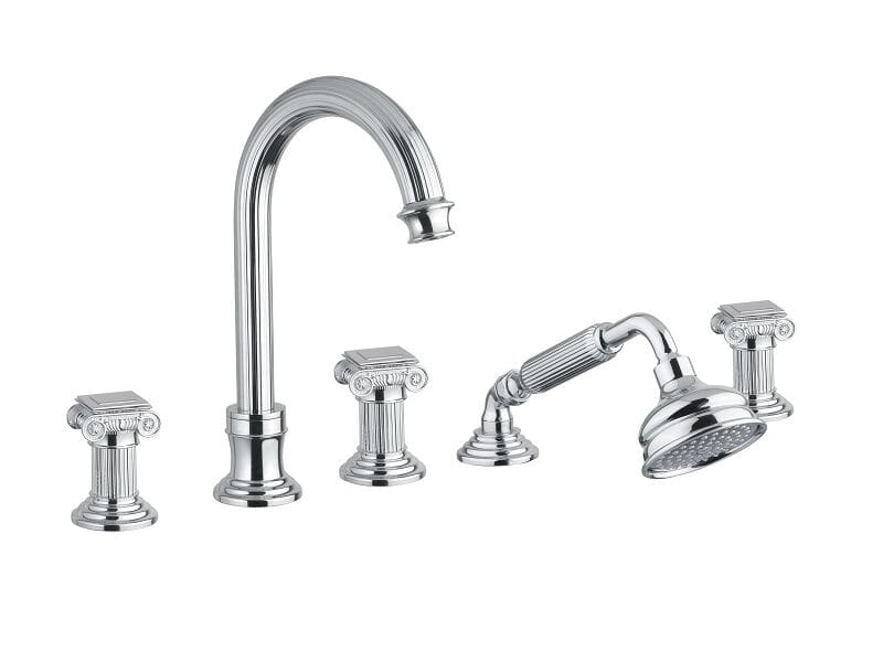 Хромированный латунный кран с 5 отверстиями Bugnatese Olympia ARCH-00130665 - Вид №1