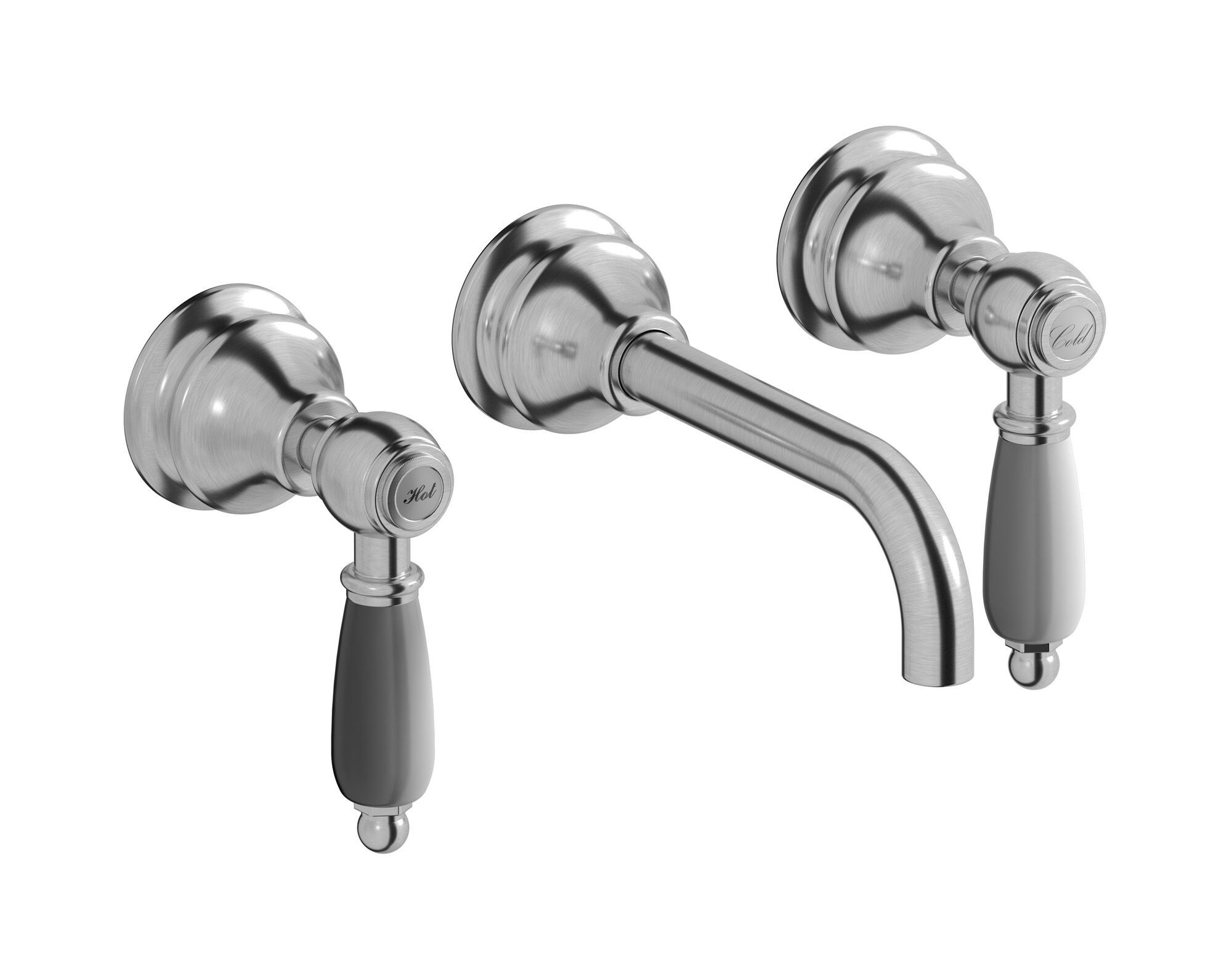 Настенный смеситель для раковины с 3 отверстиями IB Hermes + Hermes Elle ARCH-00105849 - Вид №5