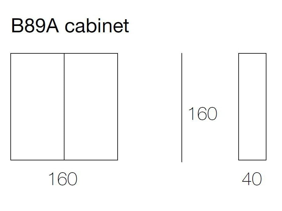 Деревянный шкаф с распашными дверцами Paola Lenti Edel ARCH-00143787 - Вид №3