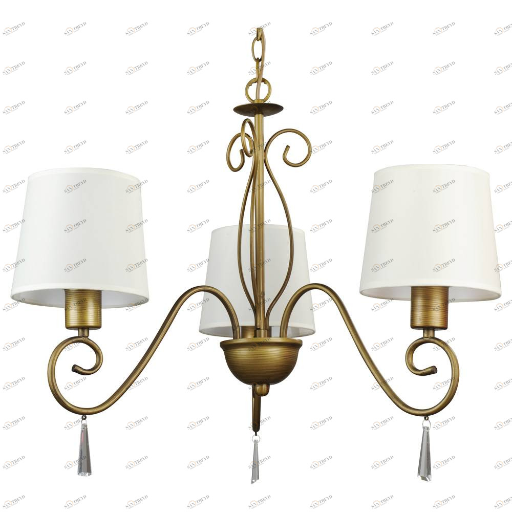 Подвесная люстра Arte Lamp Carolina A9239LM-3BR ARTE LAMP CAROLINA 056179 Белый 