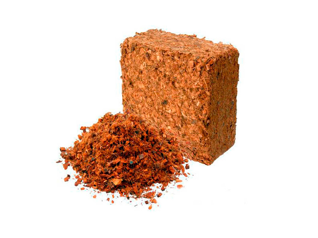 Кокосовый субстрат Орехнин, брикет 4 литра ГеоПластБорд GPBST-238 - Вид №1