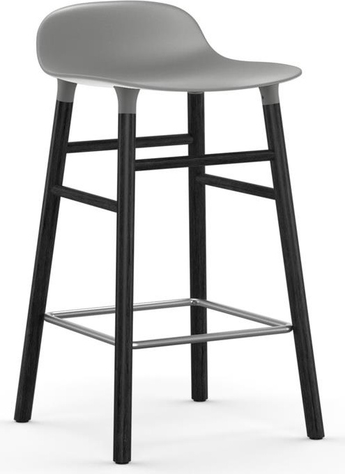 603213 Барный стул 65 см Черный Серый Normann Copenhagen Form
