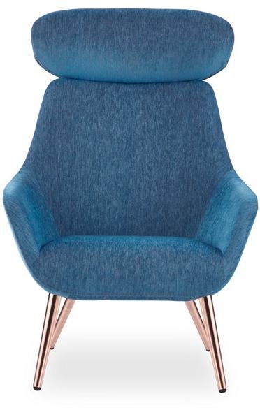 B&T Design Кресло из ткани с подголовником Lamy sun-id-1440749 - Вид №1