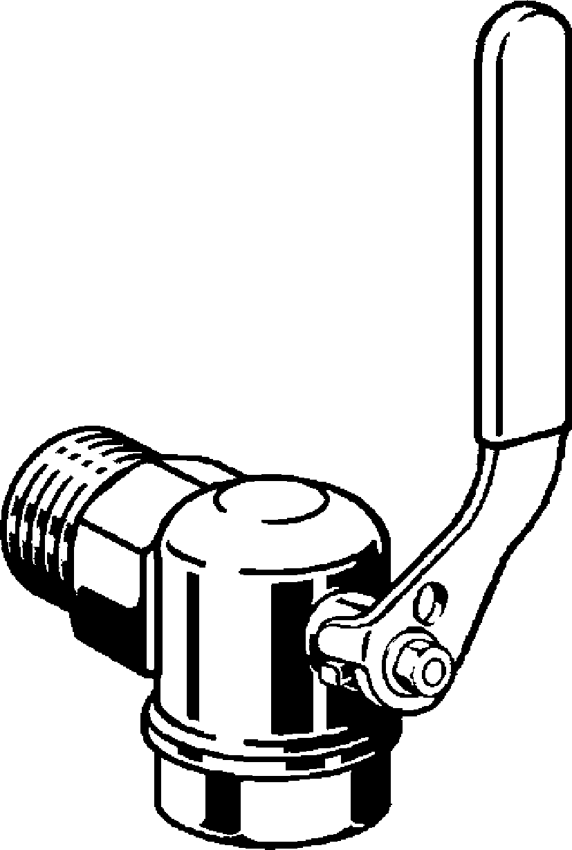 Viega Угловой шаровой кран для газового счетчика G2110T (526849) 526 849 - Вид №1