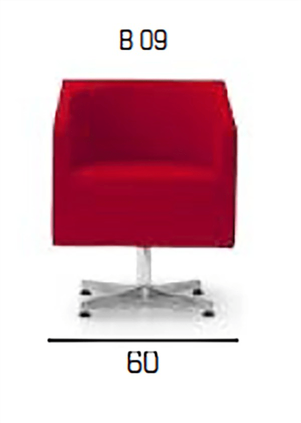 Adrenalina Кресло с обивкой из ткани с 4 спицами Cocodì sun-id-1403059 - Вид №3