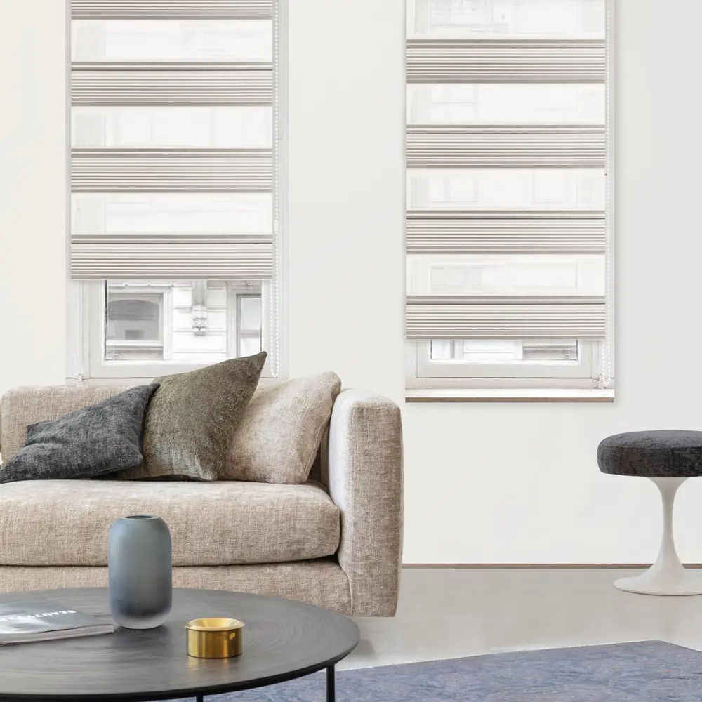 Штора рулонная день-ночь Miamoza Verona 50x160 см серая 83502823 STLM-2138565 Santreyd - Вид №2