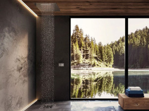 Квадратная душевая головка из нержавеющей стали