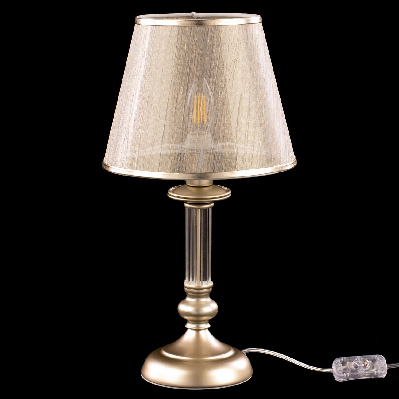 Лампа настольная золотая Ksenia FR2539TL-01G FREYA CLASSIC 00-3957293 Золото - Вид №2