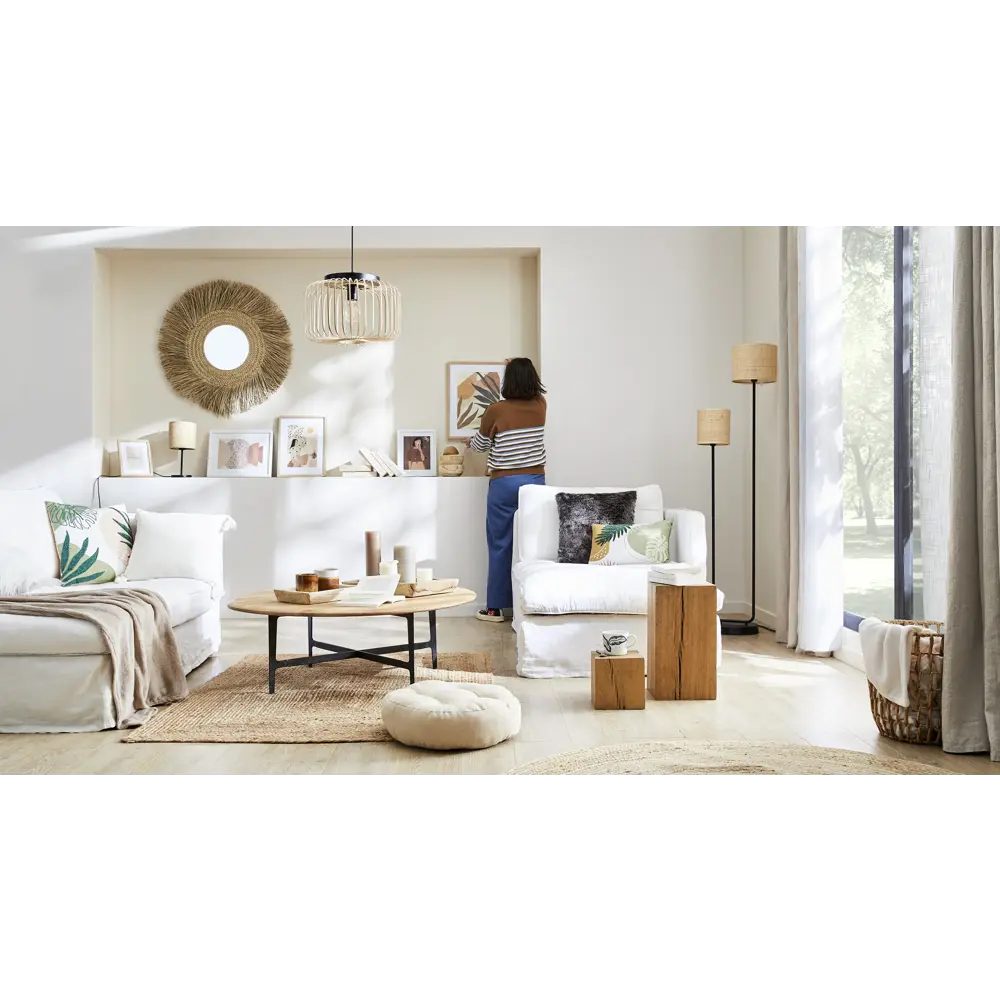 INSPIRE Nils - Джутовый ковер ручной работы натурального медового оттенка 82484742 STLM-0028131 - Вид №4