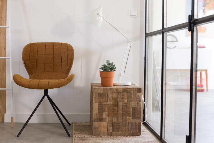 Стул OMG оранжевый Zuiver 1100174 - Вид №2