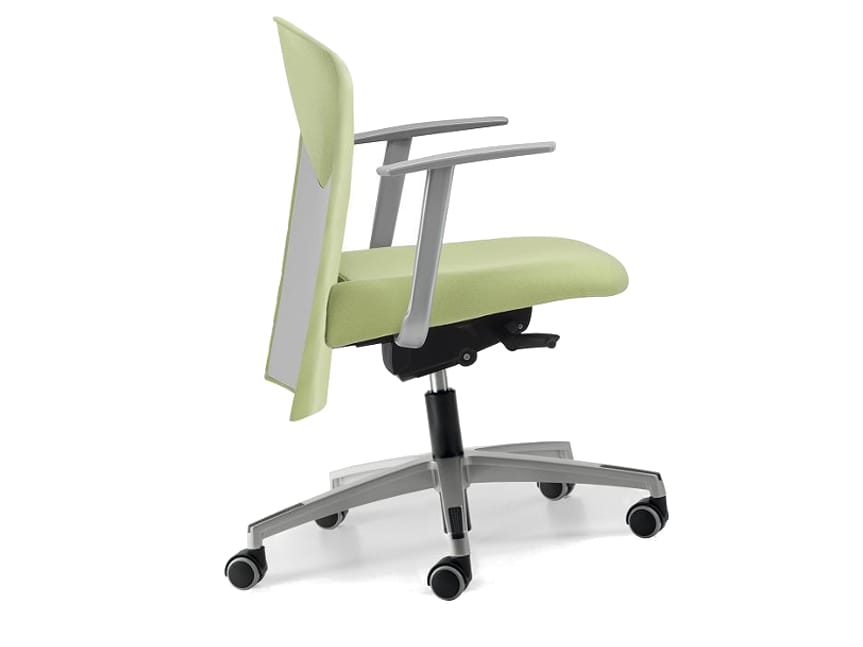 Офисное кресло из ткани с колесами и подлокотниками с 5 спицами TALIN Vulcan ARCH-00031167 - Вид №1